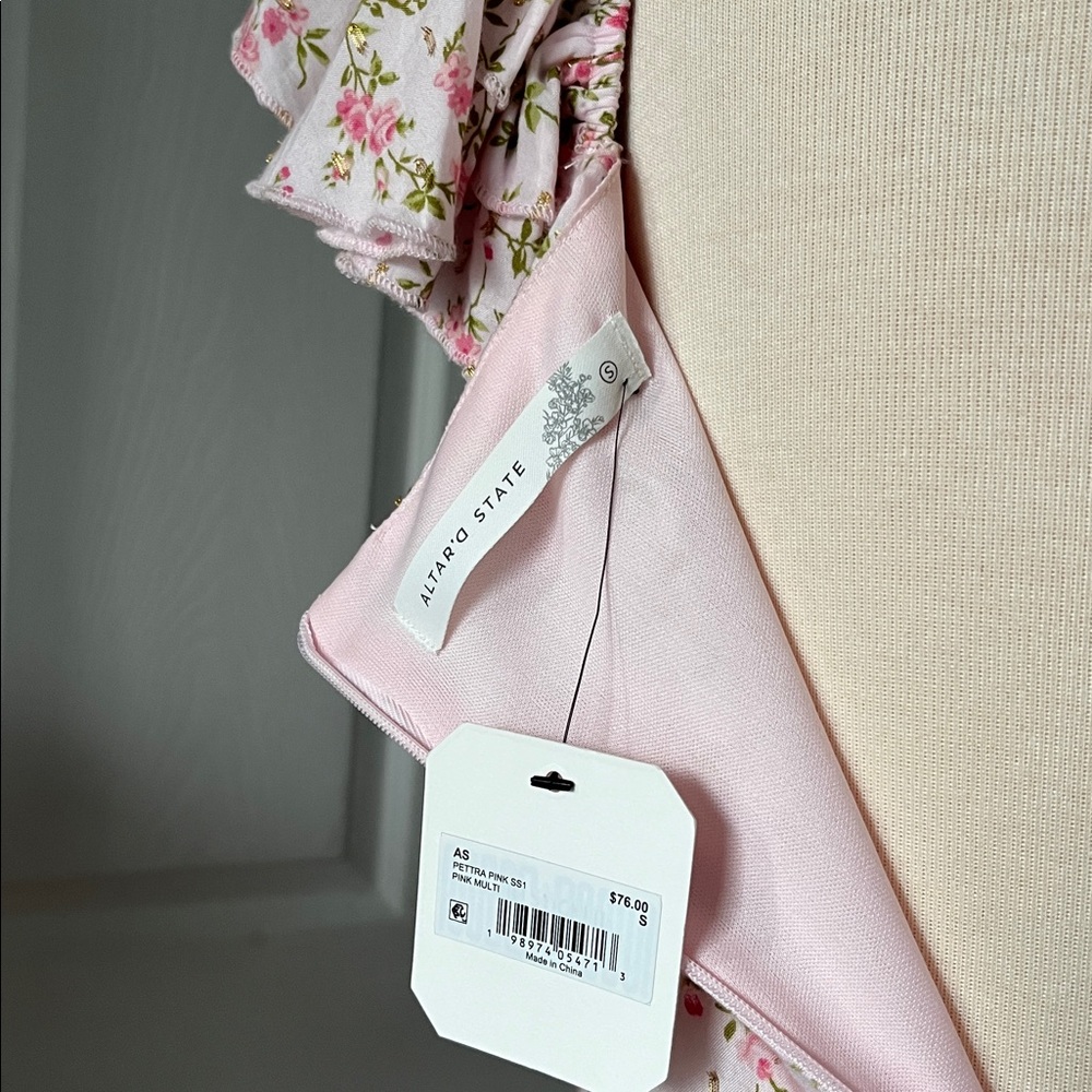 Altar'd State Pink Floral Dress - Picture 7 of 8